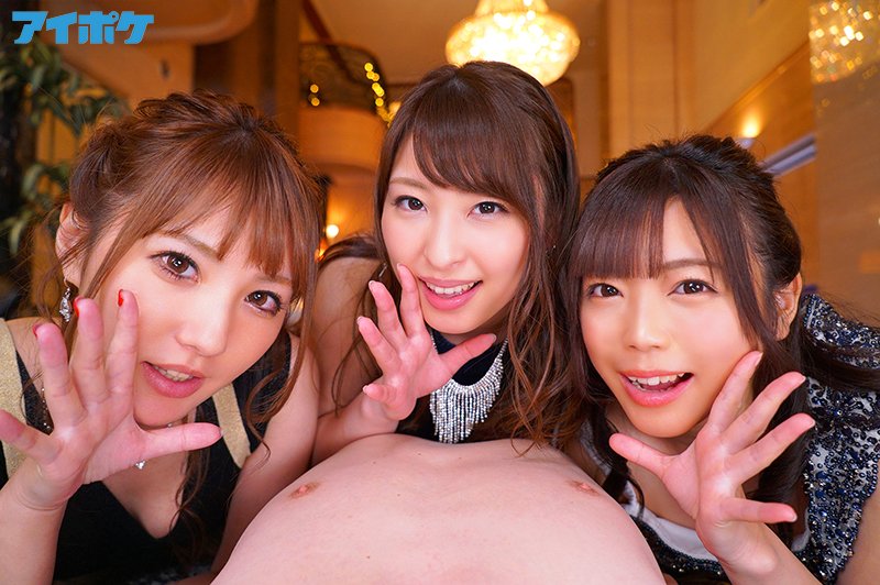 IPX-350:秋山祥子引退前最一战！与天海翼、羽咲美晴三人一者强势组合